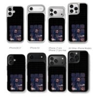Max Verstappen Flying Dutchman F1 Chris Brown Phone Case Black Electroplated Silver For Iphone 11 To 17