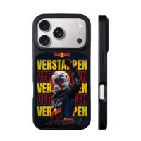 Max Verstappen Red Bull F1 cheer iPhone 17 Pro Max Black Case