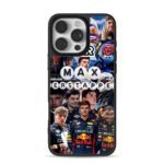 Max Verstappen Red Bull F1 collage Phone Case for iPhone 11-17 & Samsung Galaxy S24-S26
