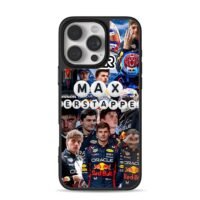 Max Verstappen Red Bull F1 collage Phone Case for iPhone 11-17 & Samsung Galaxy S24-S26
