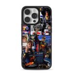 Max Verstappen Red Bull F1 collage Phone Case for iPhone 11-17 & Samsung Galaxy S24-S26