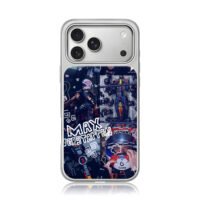 Max Verstappen Red Bull F1 collage iPhone 17 Pro Max Electroplated Silver Case1