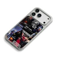 Max Verstappen Red Bull F1 collage iPhone 17 Pro Max Electroplated Silver Case2