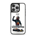 Max Verstappen Red Bull F1 race car iPhone 16 Pro Max Black Case