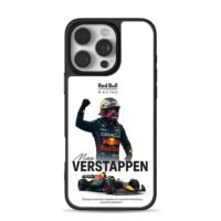 Max Verstappen Red Bull F1 race car iPhone 16 Pro Max Black Case