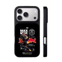 Max Verstappen Red Bull F1 racecar iPhone 17 Pro Max Black Case