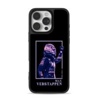 Max Verstappen Red Bull F1 racer iPhone 16 Pro Max Black Case