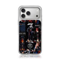 Max Verstappen Red Bull F1 racing iPhone 17 Pro Max Electroplated Silver Case1