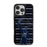 Max Verstappen Red Bull F1 trophy iPhone 16 Pro Max Black Case