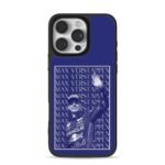 Max Verstappen Red Bull F1 waving iPhone 16 Pro Max Black Case