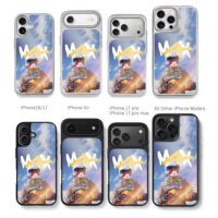 Max Verstappen Red Bull F1 with MAX Chris Brown Phone Case Black Electroplated Silver For Iphone 11 To 17