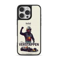 Max Verstappen Red Bull Racing F1 car iPhone 16 Pro Max Black Case