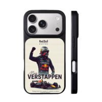 Max Verstappen Red Bull Racing F1 car iPhone 17 Pro Max Black Case