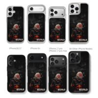 Max Verstappen RedBull F1 champ art Chris Brown Phone Case Black Electroplated Silver For Iphone 11 To 17