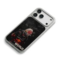 Max Verstappen RedBull F1 champ art iPhone 17 Pro Max Electroplated Silver Case2