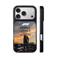 Max Verstappen RedBull F1 race iPhone 17 Pro Max Black Case