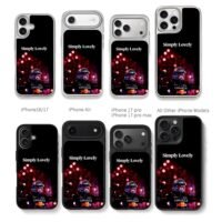 Max Verstappen Simply Lovely F1 Chris Brown Phone Case Black Electroplated Silver For Iphone 11 To 17