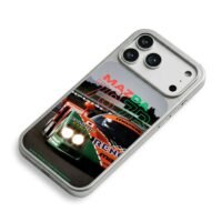 Mazda 787B iconic Le Mans race car iPhone 17 Pro Max Electroplated Silver Case2