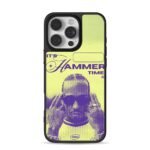 MC Hammer Its Hammer Time halftone iPhone 16 Pro Max Black Case