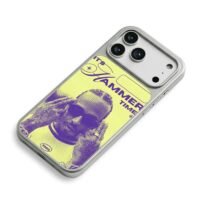 MC Hammer Its Hammer Time halftone iPhone 17 Pro Max Electroplated Silver Case2