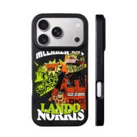 McLaren Boy Lando Norris F1 art iPhone 17 Pro Max Black Case