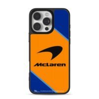 McLaren F1 logo orange blue livery Phone Case for iPhone 11-17 & Samsung Galaxy S24-S26