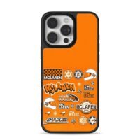 McLaren F1 racing helmet stickers iPhone 16 Pro Max Black Case