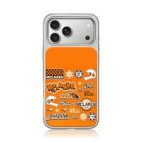 McLaren F1 racing helmet stickers iPhone 17 Pro Max Electroplated Silver Case1
