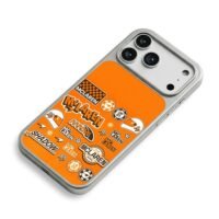 McLaren F1 racing helmet stickers iPhone 17 Pro Max Electroplated Silver Case2