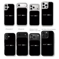 McLaren F1 Team OKX primary partner Chris Brown Phone Case Black Electroplated Silver For Iphone 11 To 17