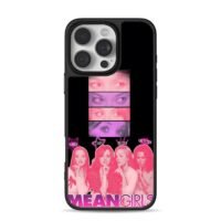 Mean Girls four girls eye collage iPhone 16 Pro Max Black Case