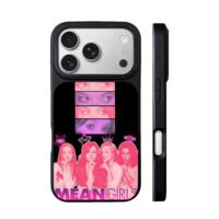 Mean Girls four girls eye collage iPhone 17 Pro Max Black Case