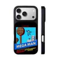 Mega Man Capcom Nintendo NES art iPhone 17 Pro Max Black Case