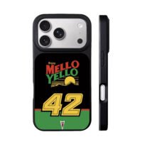 Mello Yello 42 race sunset mountain iPhone 17 Pro Max Black Case