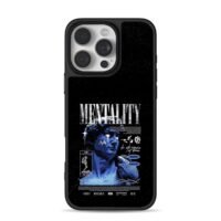 Mentality David death 2023 iPhone 16 Pro Max Black Case