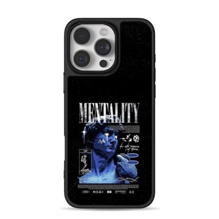 Mentality David death 2023 iPhone 16 Pro Max Black Case