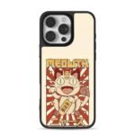 Meowth Pokemon lucky cat retro art Phone Case for iPhone 11-17 & Samsung Galaxy S24-S26
