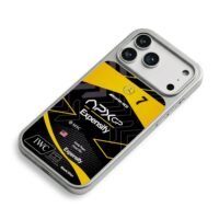 Mercedes AMG F1 livery Brad Pitt 7 iPhone 17 Pro Max Electroplated Silver Case2