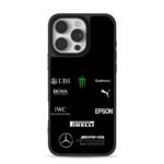 Mercedes AMG Petronas brand logos Phone Case for iPhone 11-17 & Samsung Galaxy S24-S26