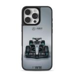 Mercedes AMG Petronas F1 W16 car iPhone 16 Pro Max Black Case