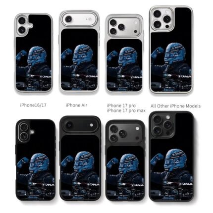 Mercedes F1 racer celebrating car Chris Brown Phone Case Black Electroplated Silver For Iphone 11 To 17