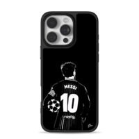 Messi 10 footballer with ball Phone Case for iPhone 11-17 & Samsung Galaxy S24-S26