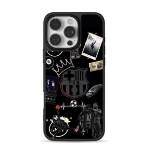 Messi FCB SpiderMan basketball hype Phone Case for iPhone 11-17 & Samsung Galaxy S24-S26