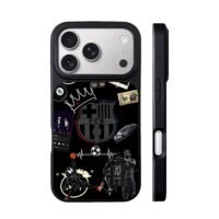 Messi FCB SpiderMan basketball hype iPhone 17 Pro Max Black Case