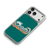 Miami Dolphins NFL dolphin logo teal Phone Case for iPhone 11-17 & Samsung Galaxy S24-S26 - Image 5
