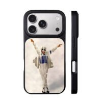 Michael Jackson dance typography iPhone 17 Pro Max Black Case