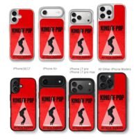 Michael Jackson King of Pop red Chris Brown Phone Case Black Electroplated Silver For Iphone 11 To 17