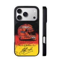 Michael Schumacher F1 Marlboro art iPhone 17 Pro Max Black Case