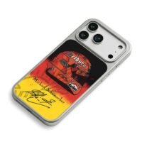 Michael Schumacher F1 Marlboro art iPhone 17 Pro Max Electroplated Silver Case2