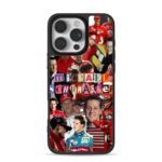 Michael Schumacher F1 racer collage Phone Case for iPhone 11-17 & Samsung Galaxy S24-S26